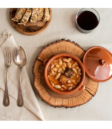 Alubias con chorizo ibérico