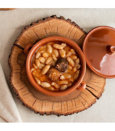 Alubias con chorizo ibérico