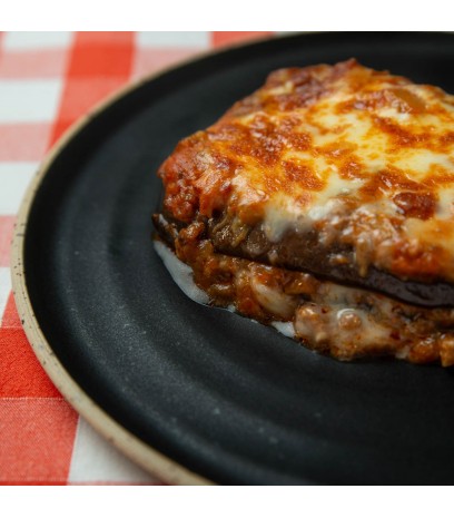 Berenjenas al horno rellenas de carne con parmesano 2