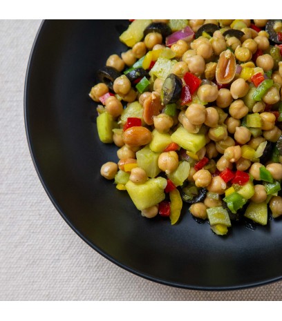 Ensalada tropical de garbanzos 2