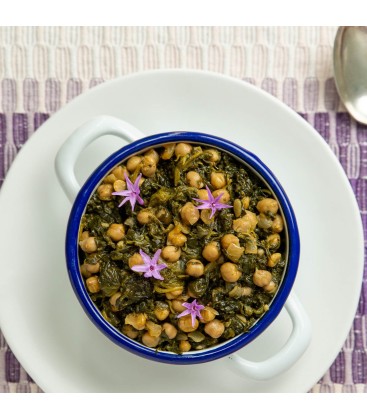 Espinacas con garbanzos