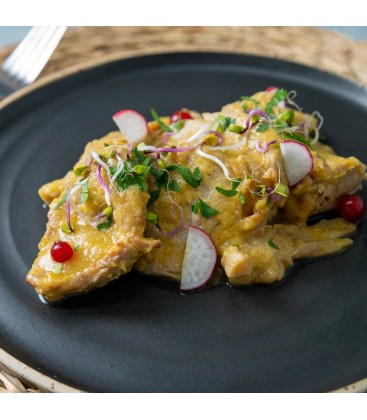 Solomillo de cerdo en salsa de vino fino