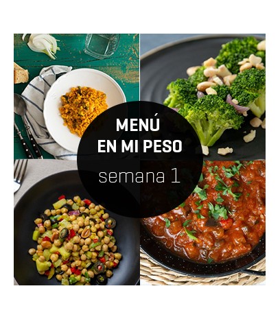 Menú Innoven "en mi peso" Semana 1