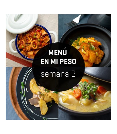 Menú Innoven "en mi peso" Semana 2