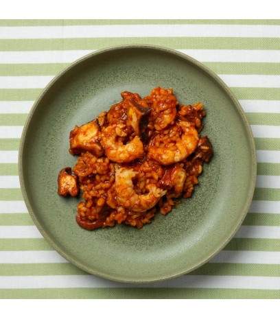 Arroz meloso con pulpo y...