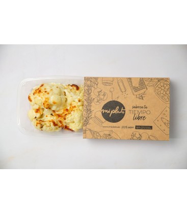 Coliflor gratinada con bechamel