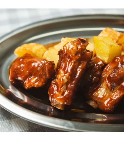 Costillas glaseadas con... 2