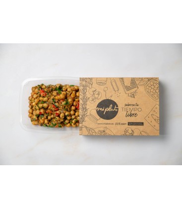 Ensalada mediterránea de garbanzos