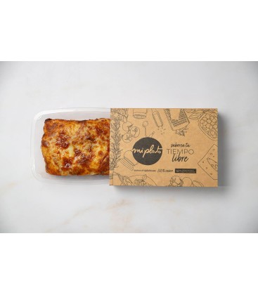 Lasaña de carne y verduras