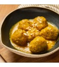 Albóndigas en salsa de almendras
