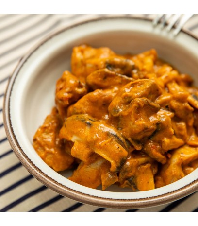 Curry rojo de pavo y setas 2