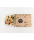 Ensalada de quinoa, boniato asado y espinacas