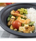 Poke de gambas al ajillo
