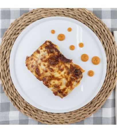Canelones de carne con...