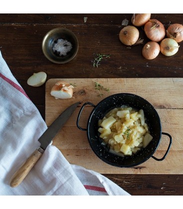 Preparado de tortilla de patatas