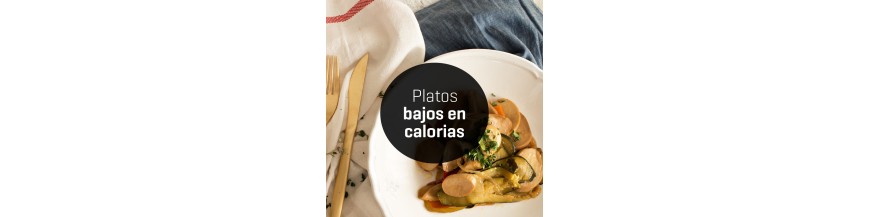 Platos bajos en calorías a domicilio