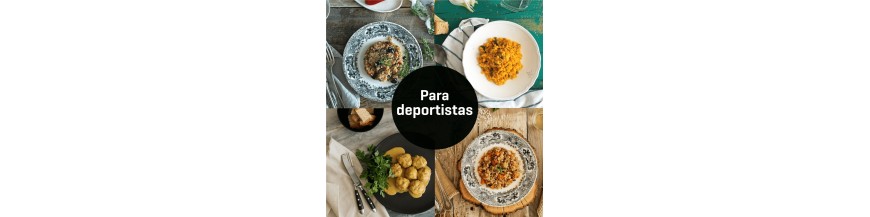 Menú semanal para deportistas, a domicilio