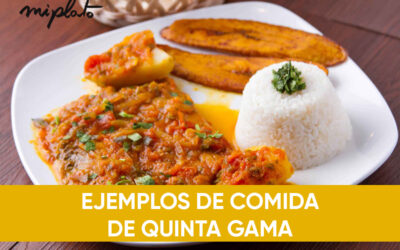 Ejemplos de comida de quinta gama