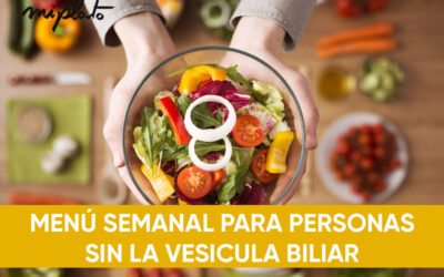 Menú Semanal Saludable para Personas sin Vesícula Biliar